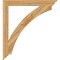 Ekena Millwork Thorton Traditional Rough Sawn Bracket, Western Red Cedar, 4"W x 40"D x 44"H BKT04X40X44THR01RWR - alternate 3